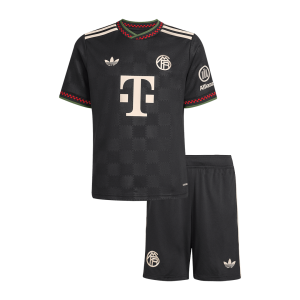 Bayern Munich Third Away Kids Soccer Jerseys Kit 2025/26
