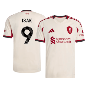 ISAK #9 Liverpool Away Soccer Jersey 2025/26
