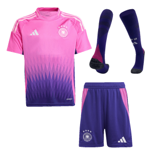 Germany Away Kids Soccer Jerseys Full Kit EURO 2024