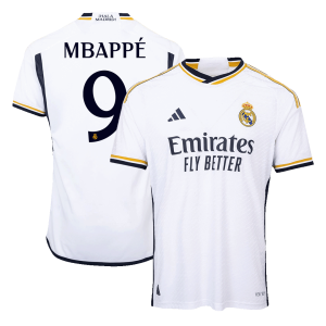 MBAPP?? #9 Real Madrid Home Authentic Soccer Jersey 2023/24