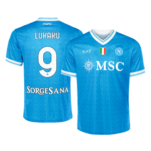 LUKAKU #9 Napoli Home Soccer Jersey 2025/26