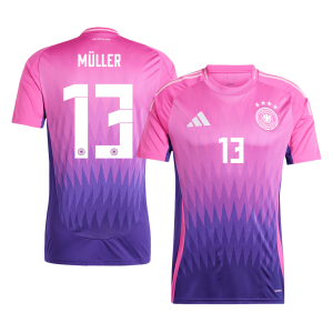 M??LLER #13 Germany Away Soccer Jersey EURO 2024