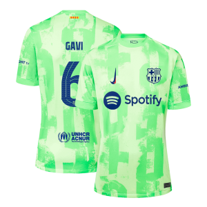GAVI #6 Barcelona Third Away Soccer Jersey 2024/25 – UCL