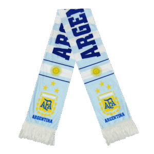 Argentina Soccer Scarf Blue