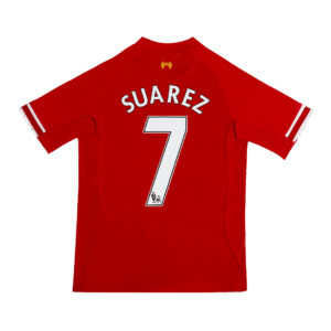 Vintage Soccer Jersey SUAREZ #7 Liverpool Home 2013/14