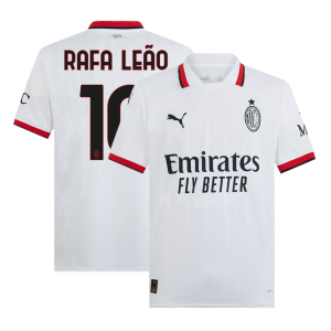 RAFA LE?O #10 AC Milan Away Soccer Jersey 2024/25