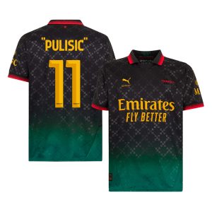 “PULISIC” #11 AC Milan Fourth Away Soccer Jersey 2024/25