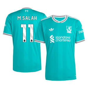 M.SALAH #11 Liverpool Third Away Soccer Jersey 2025/26