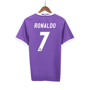 Vintage Soccer Jersey RONALDO #7 Real Madrid Away 2016/17