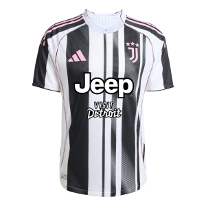 Juventus Home Authentic Soccer Jersey 2025/26