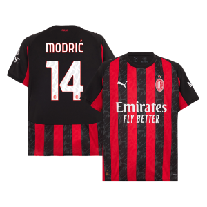 MODRI? #14 AC Milan Home Soccer Jersey 2025/26