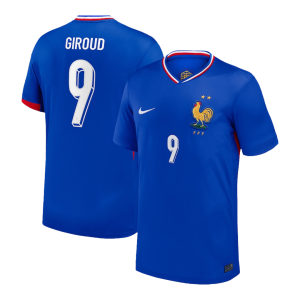 GIROUD #9 France Home Soccer Jersey EURO 2024