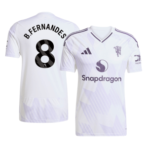 B.FERNANDES #8 Manchester United Away Soccer Jersey 2025/26