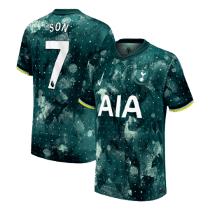 SON #7 Tottenham Hotspur Third Away Soccer Jersey 2024/25
