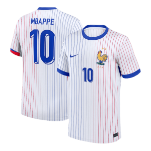 MBAPPE #10 France Away Soccer Jersey EURO 2024