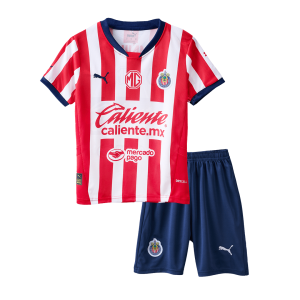 Chivas Home Kids Soccer Jerseys Kit 2024/25
