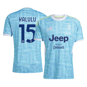 KALULU #15 Juventus Away Soccer Jersey 2025/26