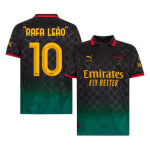 “RAFA LE?O” #10 AC Milan Fourth Away Soccer Jersey 2024/25