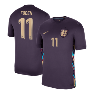FODEN #11 England Away Soccer Jersey EURO 2024