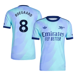 ?DEGAARD #8 Arsenal Third Away Authentic Soccer Jersey 2024/25