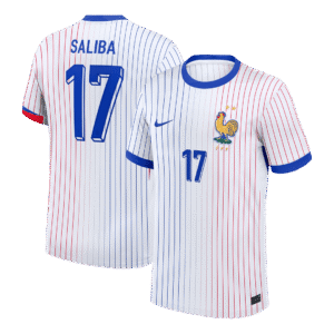 SALIBA #17 France Away Soccer Jersey 2024