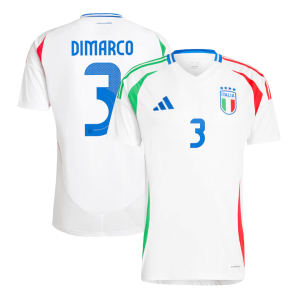 DIMARCO #3 Italy Away Soccer Jersey EURO 2024