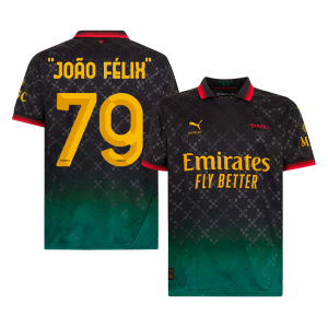 “JO?O F??LIX” #79 AC Milan Fourth Away Soccer Jersey 2024/25