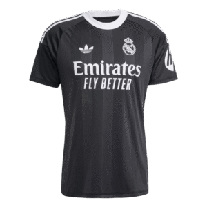 Real Madrid Goalkeeper Soccer Jersey 2025/26 Black