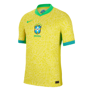 Brazil Home Authentic Soccer Jersey 2024