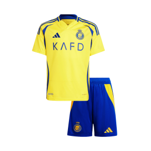 Al Nassr Home Kids Soccer Jerseys Kit 2024/25