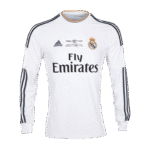 Vintage Soccer Jersey Real Madrid Home Long Sleeve 2013/14 – UCL Final