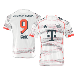 KANE #9 Bayern Munich Away Authentic Soccer Jersey 2025/26