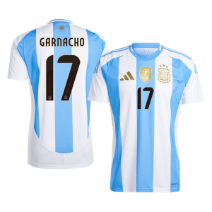 GARNACHO #17 Argentina Home Soccer Jersey 2024
