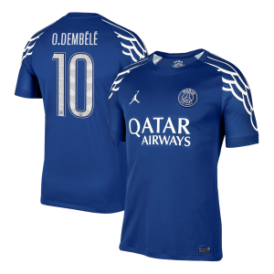 O.DEMB??L?? #10 PSG Fourth Away Soccer Jersey 2024/25 -UCL