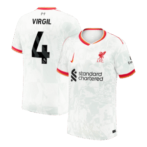 VIRGIL #4 Liverpool Third Away Soccer Jersey 2024/25