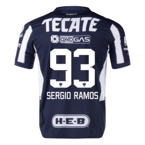 SERGIO RAMOS #93 Monterrey Home Authentic Soccer Jersey 2024/25