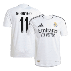 RODRYGO #11 Real Madrid Home Authentic Soccer Jersey 2024/25