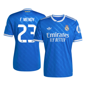 F. MENDY #23 Real Madrid Third Away Soccer Jersey 2025/26