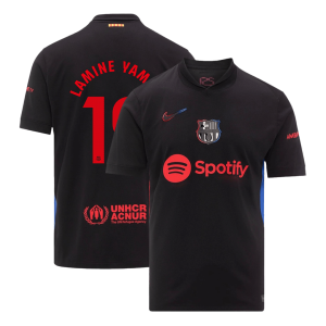 LAMINE YAMAL #19 Barcelona Away Soccer Jersey 2024/25