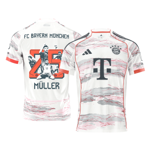 M??LLER Special #25 Bayern Munich Away Special Soccer Jersey 2025/26