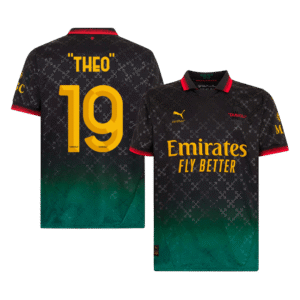 “THEO” #19 AC Milan Fourth Away Soccer Jersey 2024/25