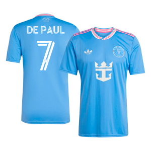 DE PAUL #7 Inter Miami CF Third Away Soccer Jersey 2025
