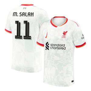 M.SALAH #11 Liverpool Third Away Soccer Jersey 2024/25 – UCL