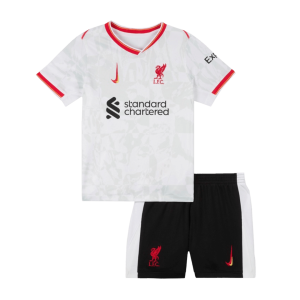 Liverpool Third Away Kids Soccer Jerseys Kit 2024/25