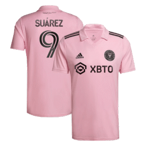 SU??REZ #9 Inter Miami CF Home Soccer Jersey 2022