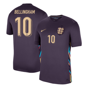 BELLINGHAM #10 England Away Soccer Jersey 2024