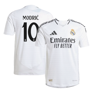 MODRI? #10 Real Madrid Home Authentic Soccer Jersey 2024/25