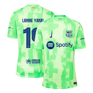 LAMINE YAMAL #19 Barcelona Third Away Soccer Jersey 2024/25 – UCL