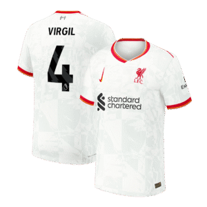 VIRGIL #4 Liverpool Third Away Authentic Soccer Jersey 2024/25