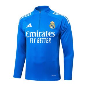 25-26 Half Real Madrid Lake Blue tracksuit